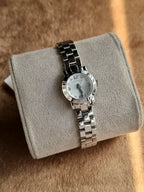Marc by Marc Jacobs Amy Women's Quartz Watch 20mm Silver Dial & Silver Stainless Steel Bracelet MBM8611