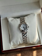 Marc by Marc Jacobs Amy Women's Quartz Watch 20mm Silver Dial & Silver Stainless Steel Bracelet MBM8611