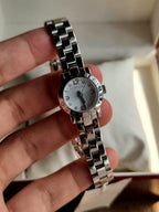 Marc by Marc Jacobs Amy Women's Quartz Watch 20mm Silver Dial & Silver Stainless Steel Bracelet MBM8611