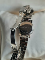 Marc by Marc Jacobs Amy Women's Quartz Watch 20mm Silver Dial & Silver Stainless Steel Bracelet MBM8611