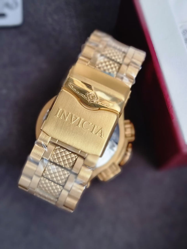 Invicta Subaqua Noma V 15919 Gold-Tone Dial Men's Quartz Chronograph Watch Main Image