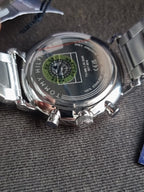 Tommy Hilfiger Legend 1710570 Black Skeleton Dial Two-Tone Stainless Steel Men's Quartz Watch