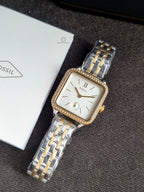 Fossil BQ3907 Colleen Three-Hand Two-Tone Stainless Steel Watch