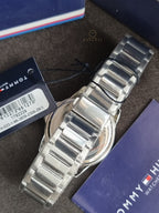 Tommy Hilfiger Remy 1792229 Blue Dial Silver Stainless Steel Men's Quartz Watch