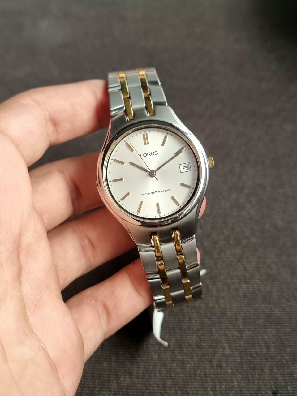 Lorus Sub Brand Of Seiko Gents Watch 35mm white Dial Quartz Watch