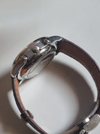 Longines Master Collection Men's Automatic Chronograph Moonphase Watch – 40mm Silver Barleycorn Dial & Brown Alligator Leather Strap – L2.673.4.78.3
