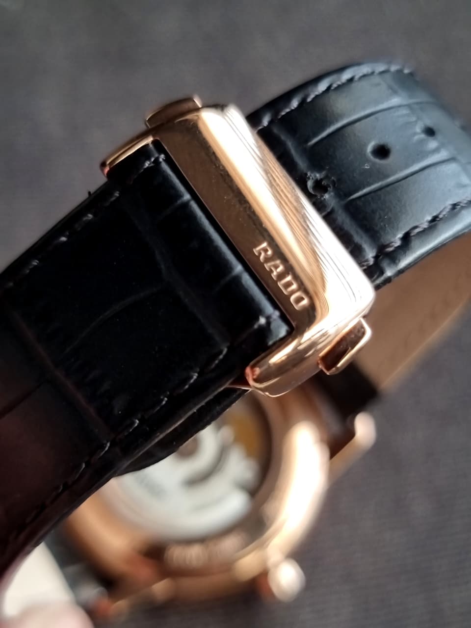 Rado Coupole Classic Automatic Black Dial Men's Watch – R22877165