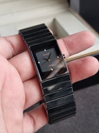 Rado Jubile DiaStar Black Dial Ceramic Ladies Watch – 111.0322.3 (Pre-Owned)