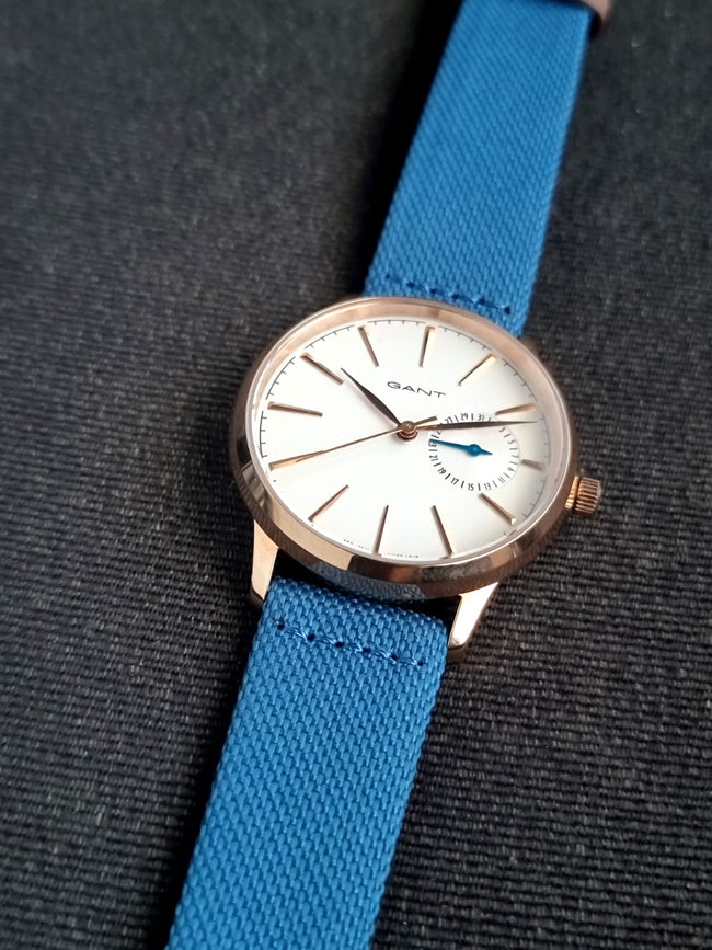 Gant White Dial 34mm Dial Watch Rose Gold Casing Quartz Watch Hover Image