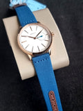 Gant White Dial 34mm Dial Watch Rose Gold Casing Quartz Watch