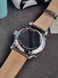 Townsman Twist Multifunction Dark Brown Leather Watch