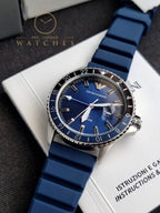 Emporio Armani AR11592 Men's Blue Watch, blue