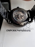 Emporio Armani Men’s Automatic Stainless Steel Grey Dial 43mm Watch AR60029