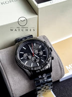 Michael Kors Men’s Quartz Stainless Steel Black 45mm Watch MK8320