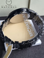 Michael Kors Men’s Quartz Stainless Steel Black 45mm Watch MK8320