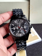 Michael Kors Men’s Quartz Stainless Steel Black 45mm Watch MK8320