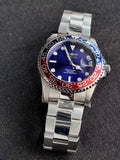 Invicta Pepsi Dial Blue Dial Red And Blue Bezel Quartz Watch 36548