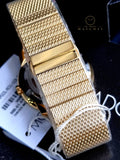 MOVADOBold Gold Dial Gold-tone Mesh Men's Watch 3600373