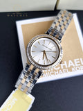 Michael Kors Women’s Quartz Stainless Steel Silver Dial 33mm Watch MK3405