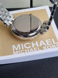 Michael Kors Women’s Quartz Stainless Steel Silver Dial 33mm Watch MK3405