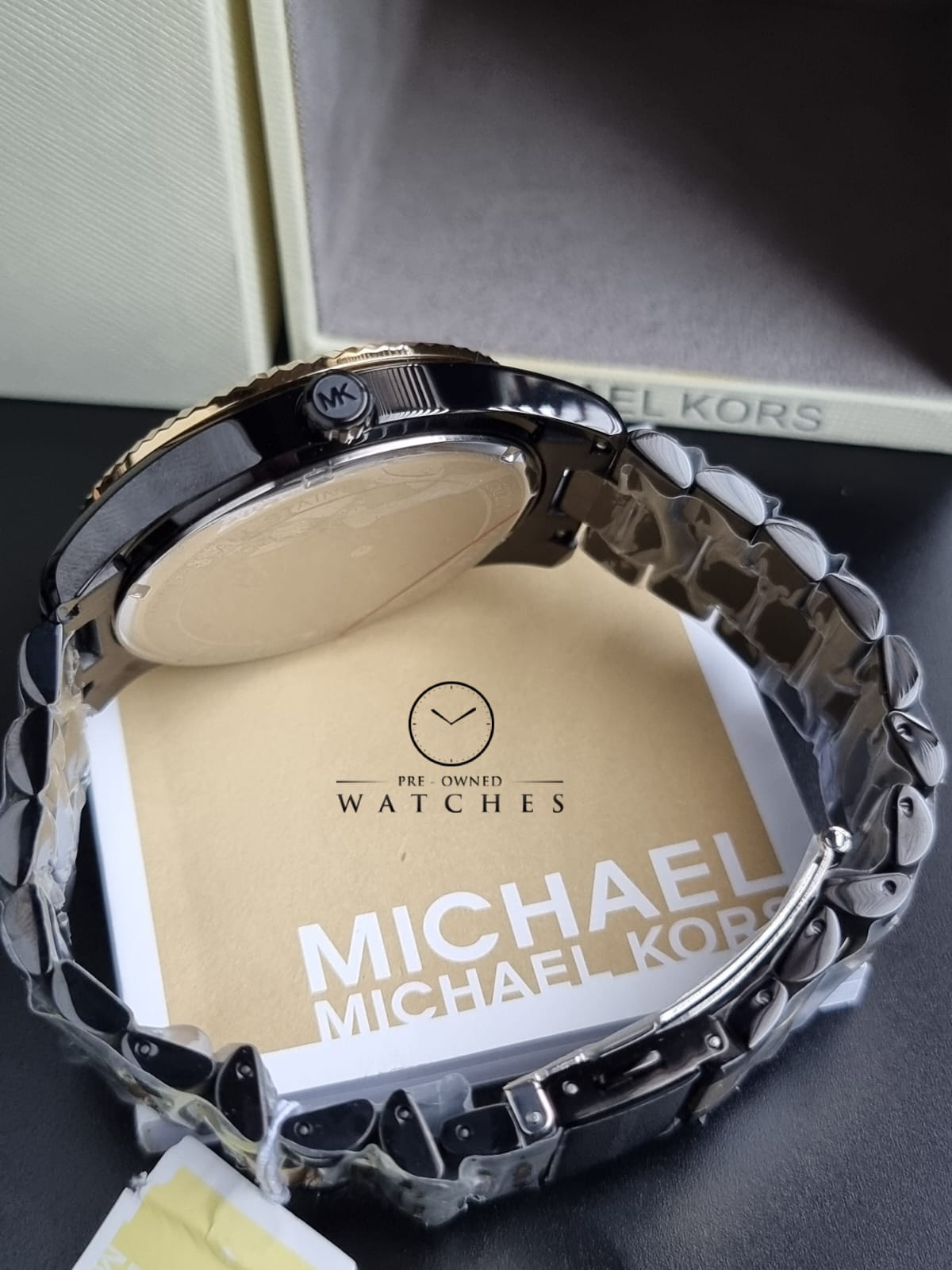 Michael Kors Lexington Men's Watch, Stainless Steel Bracelet Watch for Men mk8948