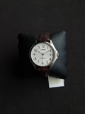 Lorus Sub Brand Of Seiko Gents Watch 40mm Dial Brown Leather Strap Quartz Watch