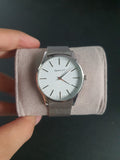 Gant Ladies Watch 35mm Dial Silver Mesh Chain Quartz Watch