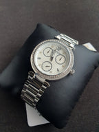 Kenneth Cole Ladies Watch Silver Chain 35mm Quartz Watch