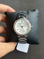 Kenneth Cole Ladies Watch Silver Chain 35mm Quartz Watch