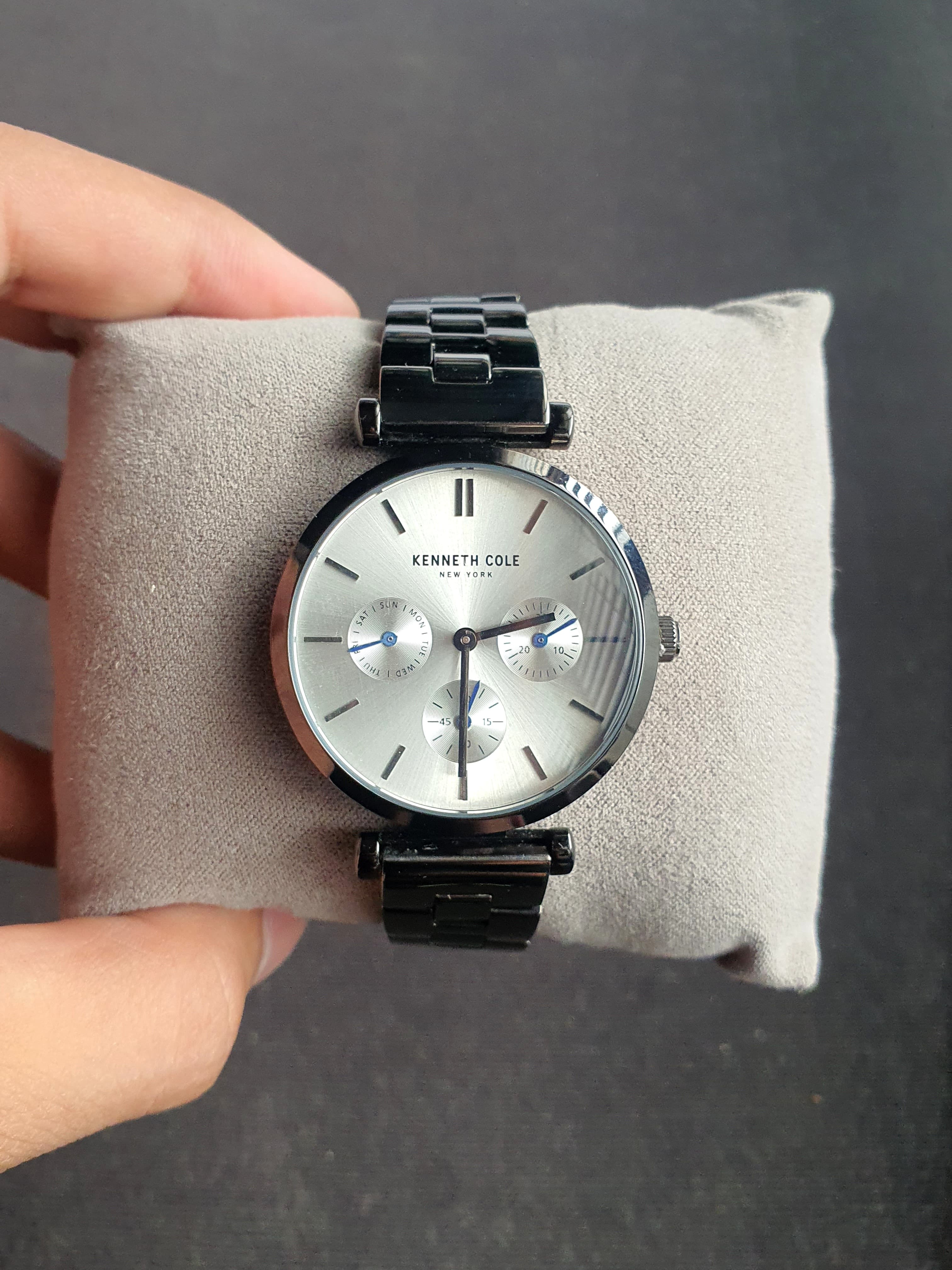 Kenneth Cole Ladies Watch Black Casing 35mm Dial Size Quartz Watch kc50183008