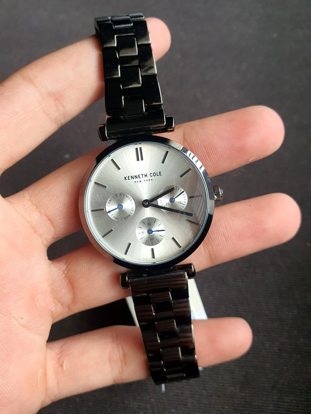 Kenneth Cole Ladies Watch Black Casing 35mm Dial Size Quartz Watch kc50183008
