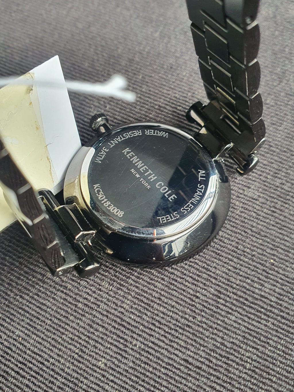 Kenneth Cole Ladies Watch Black Casing 35mm Dial Size Quartz Watch kc50183008