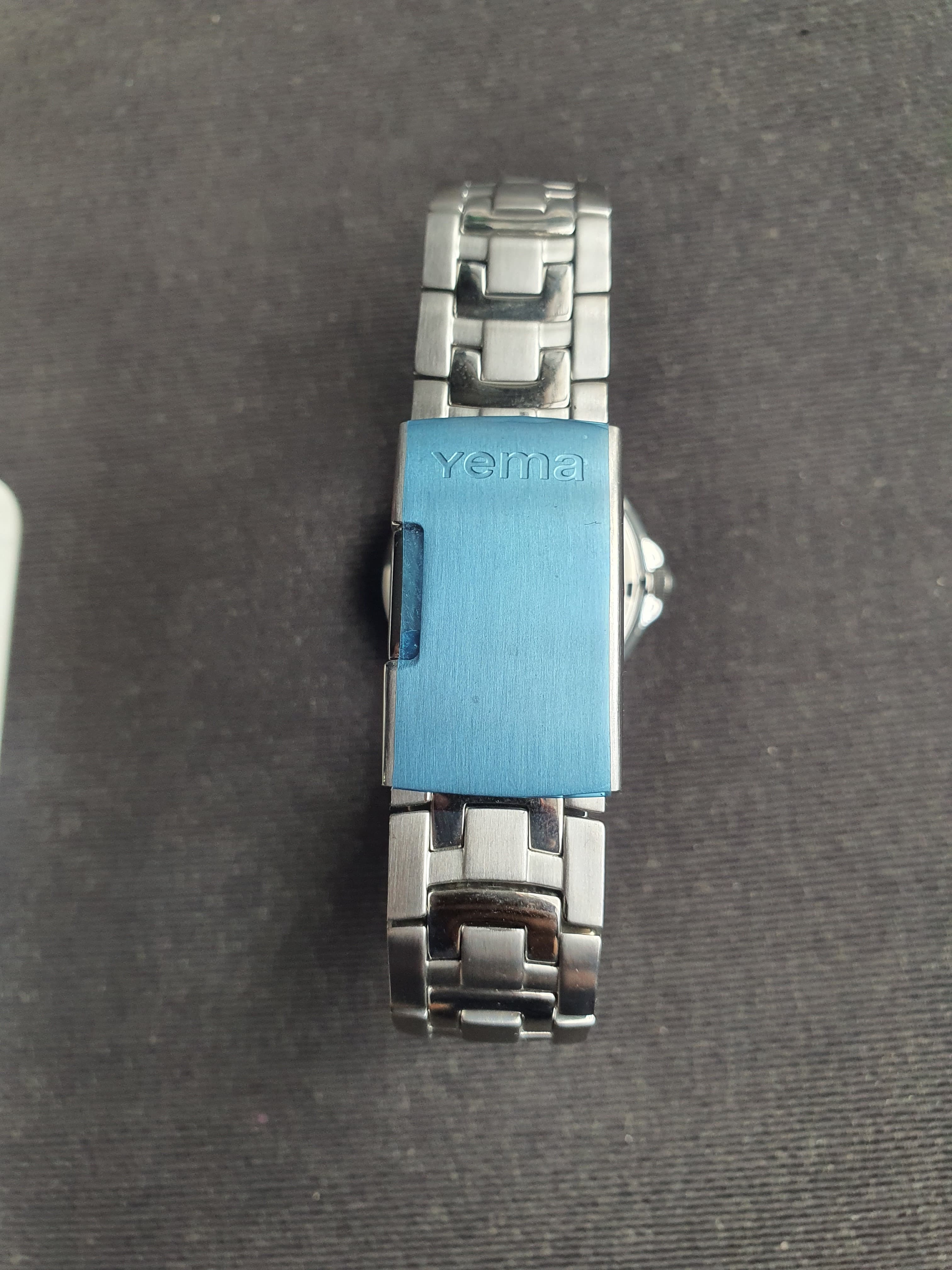 Yema Ladies Watch Silver Chain White Dial 35mm Quartz Watch