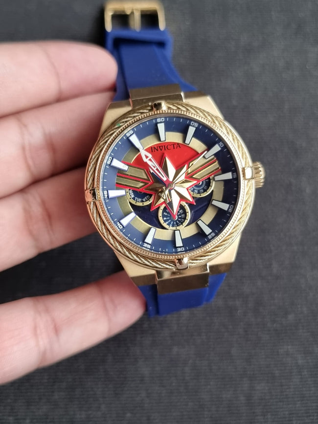 Invicta Marvel Captain Marvel Lady Model 28816 - Ladies Watch Quartz Hover Image