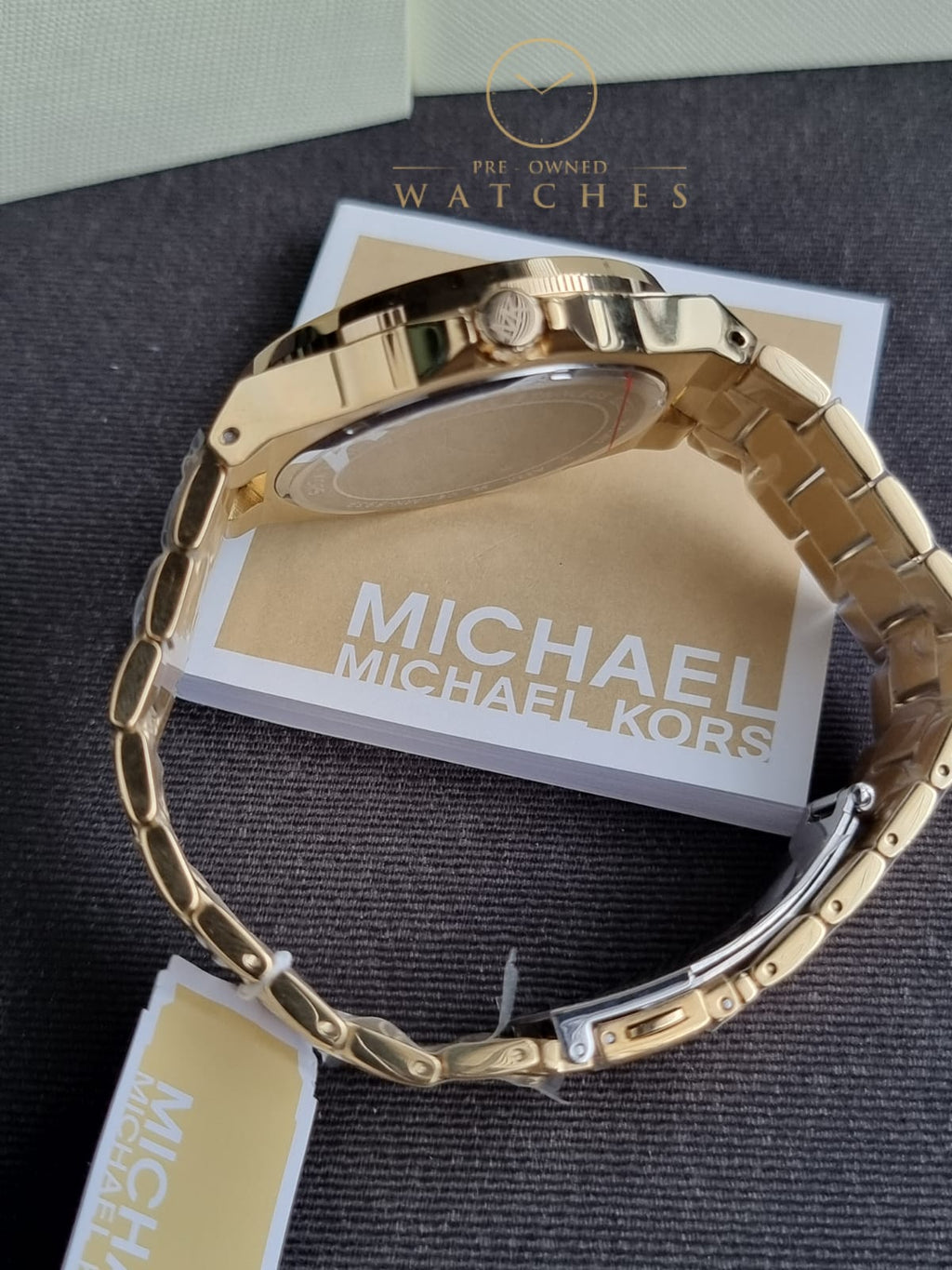 Michael Kors Women’s Quartz Two Tone Stainless Steel White Dial 37mm Watch MK7338