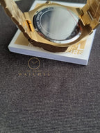 Michael Kors Men’s Quartz Gold Stainless Steel Gold Dial 45mm Watch MK8939