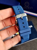 Tommy Hilfiger Men’s Quartz Silicone Strap Blue Dial 44mm Watch 1791781