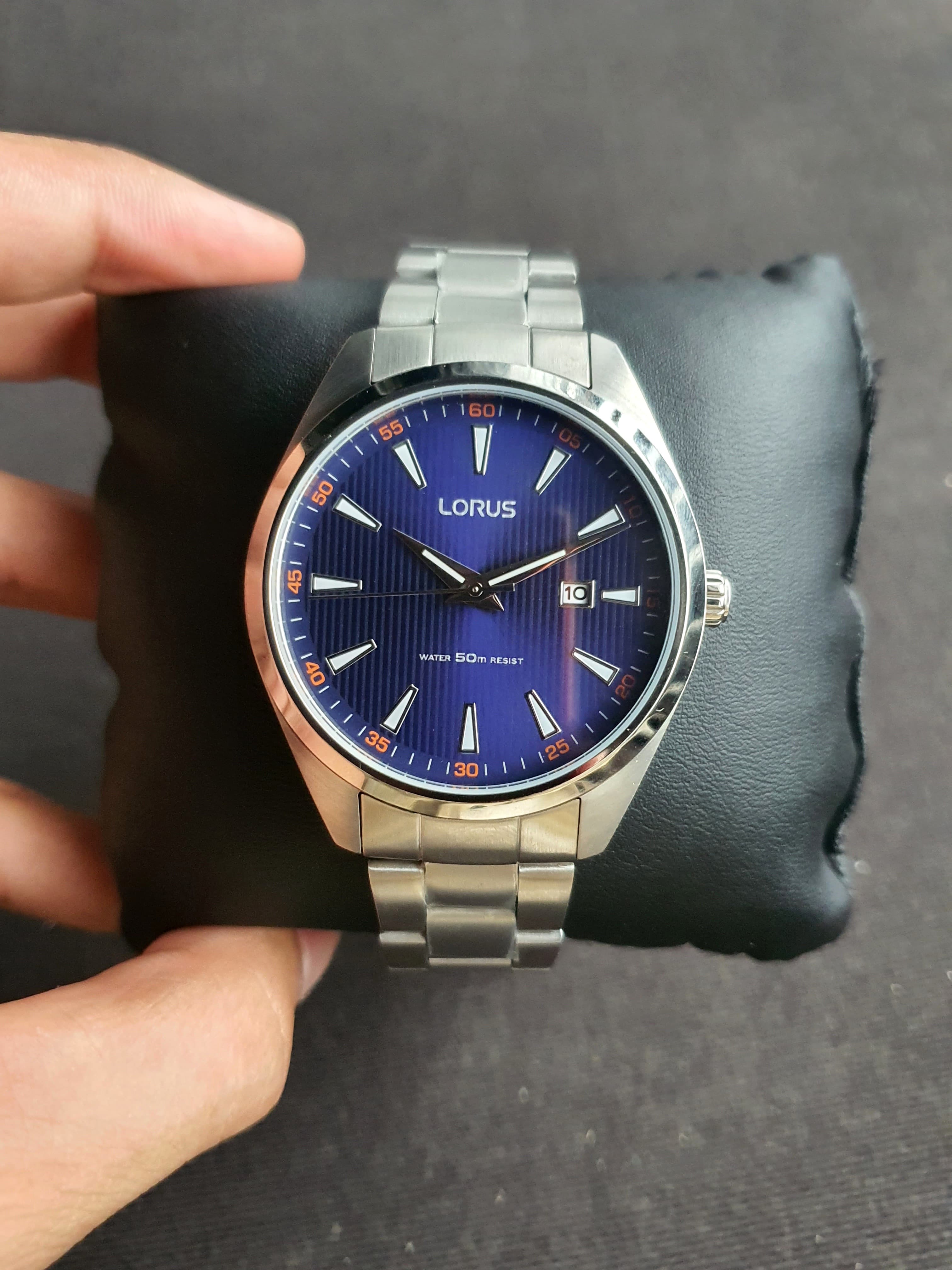Lorus Sub Brand Of Seiko Gents Watch Blue Dial 40mm Dial