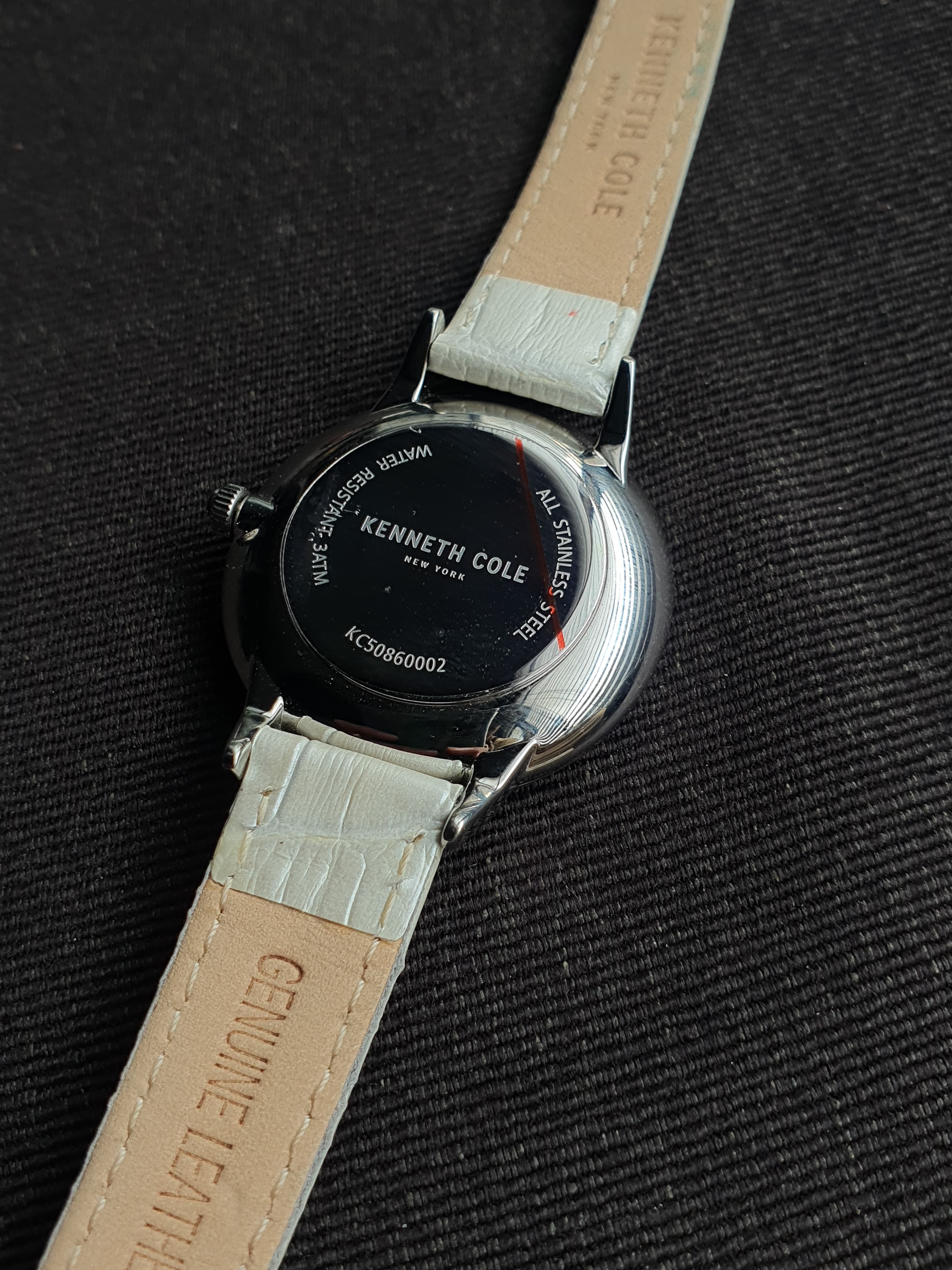 Kenneth Cole New York Women's KC50860002 Analog Display Quartz White Watch