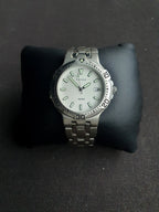 Yema Gents Watch Silver Chain White Dial Quartz Watch