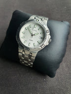 Yema Gents Watch Silver Chain White Dial Quartz Watch
