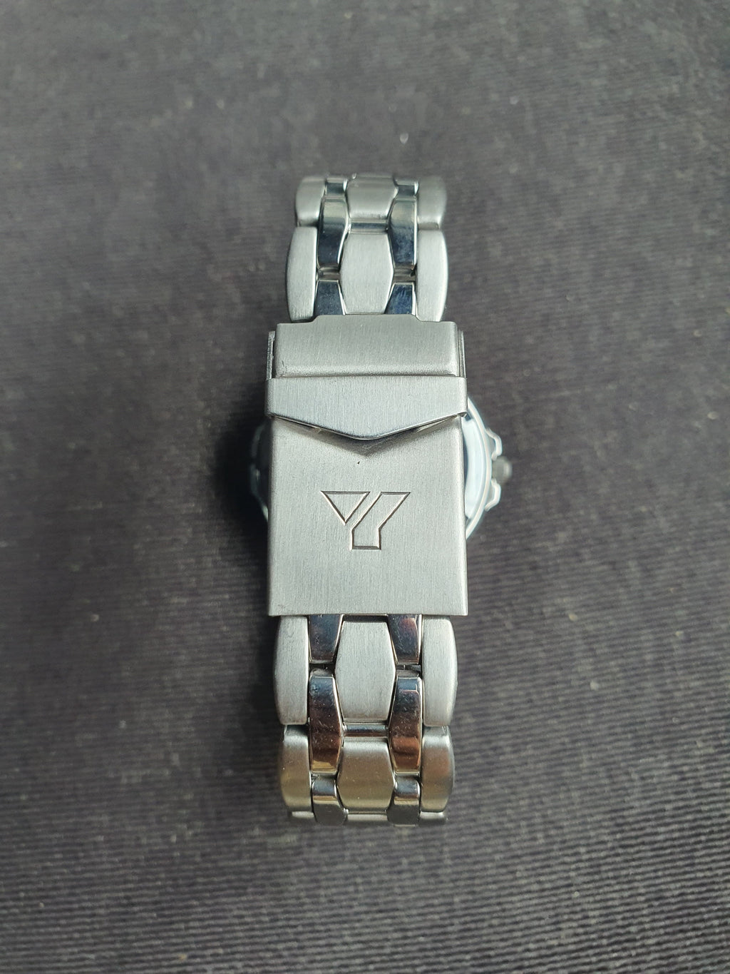 Yema Gents Watch Silver Chain White Dial Quartz Watch