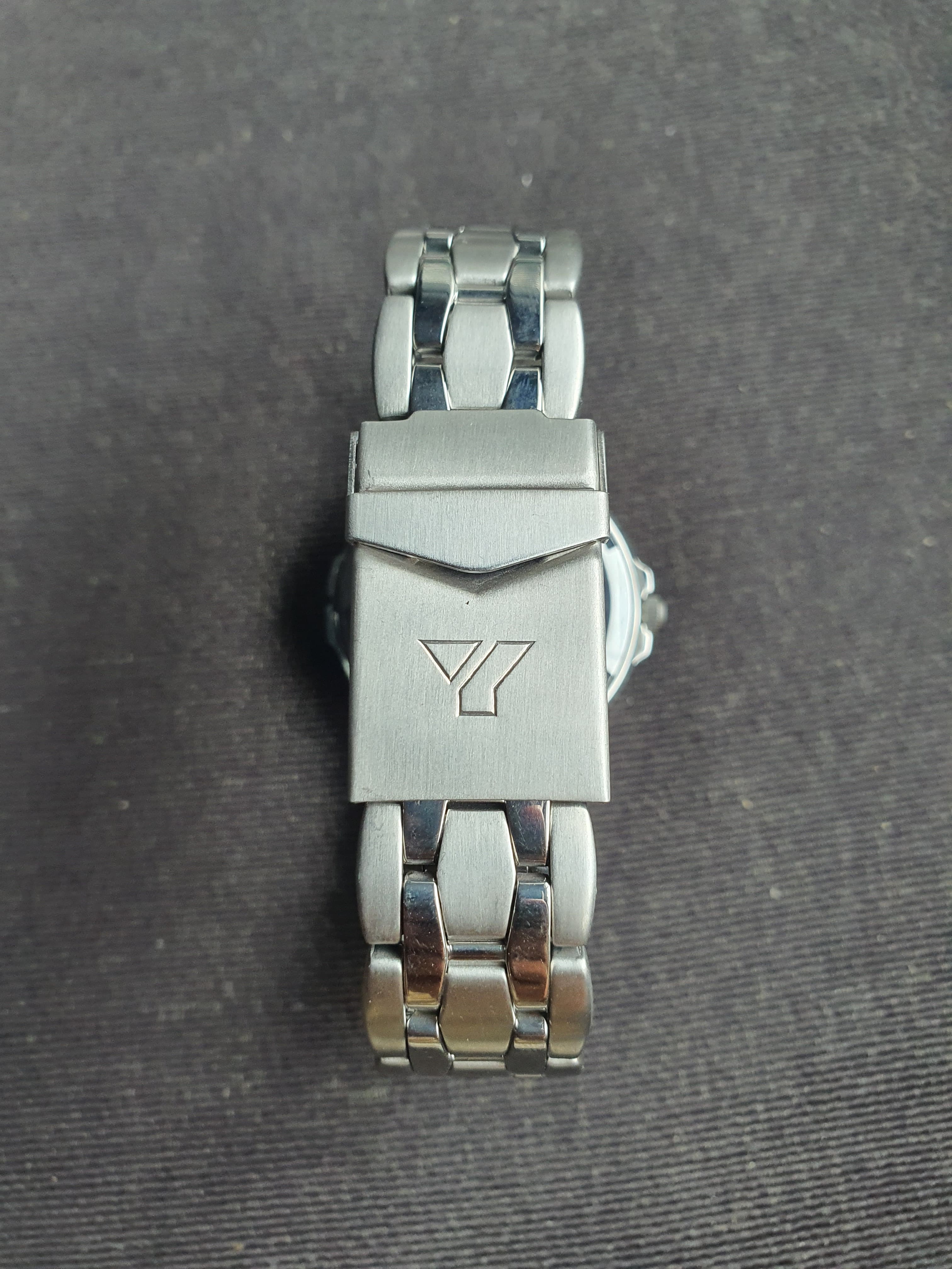 Yema Gents Watch Silver Chain White Dial Quartz Watch