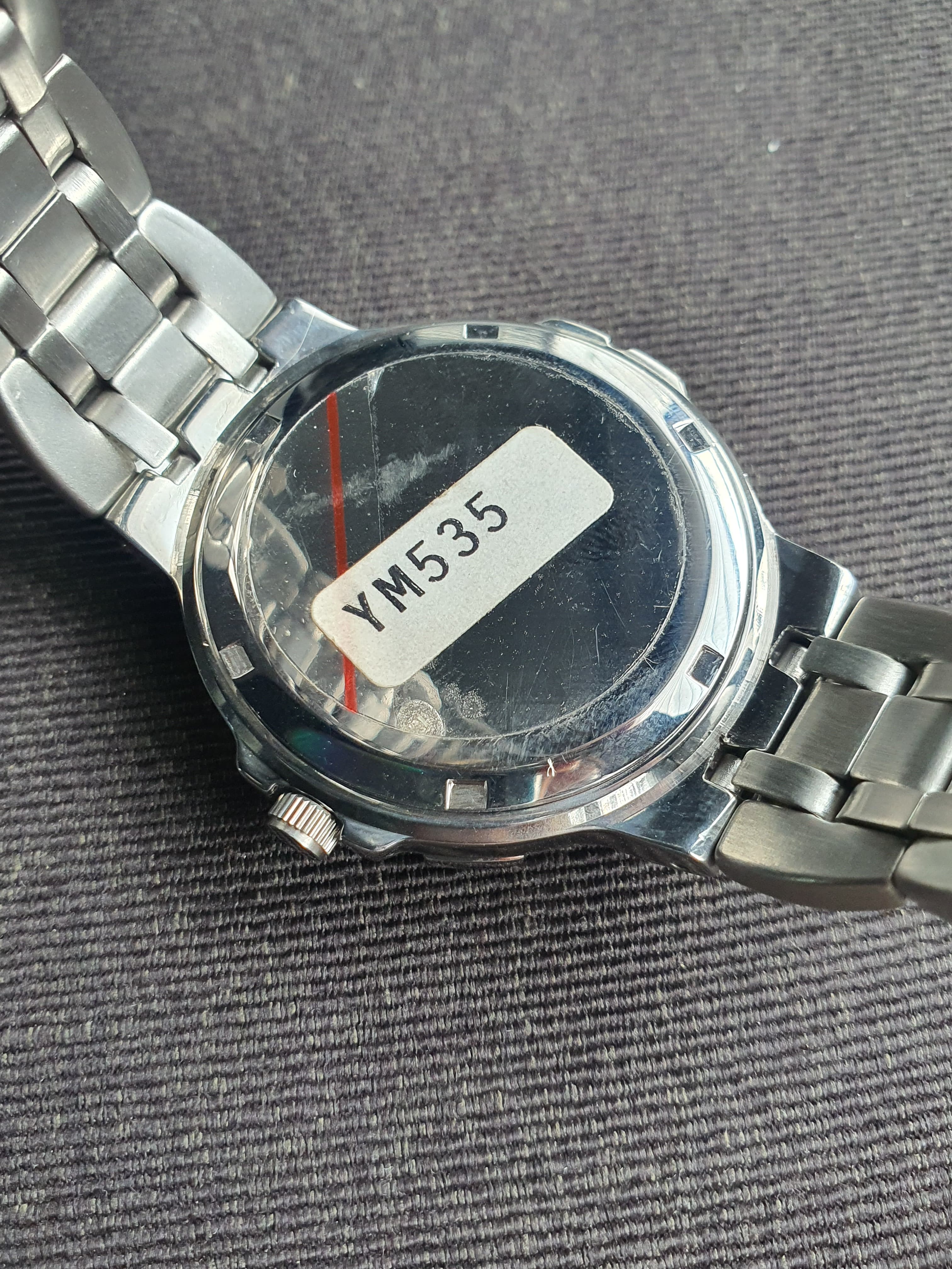 Yema Gents Watch Silver Chain White Dial Quartz Watch