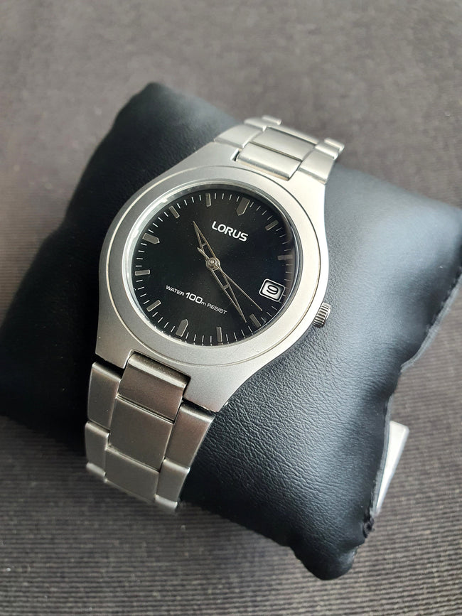 Lorus Sub Brand Of Seiko Gents Watch Black Dial Quartz Watch Main Image