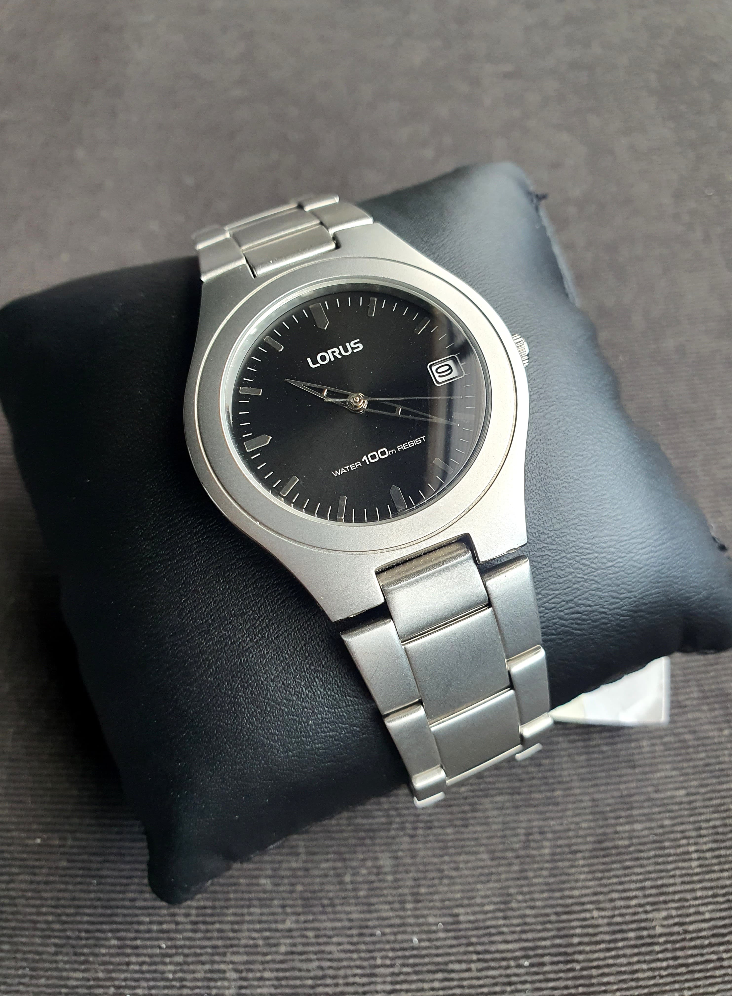 Lorus Sub Brand Of Seiko Gents Watch Black Dial Quartz Watch