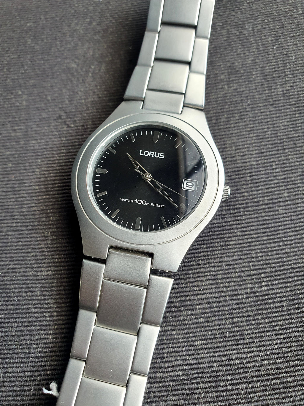 Lorus Sub Brand Of Seiko Gents Watch Black Dial Quartz Watch