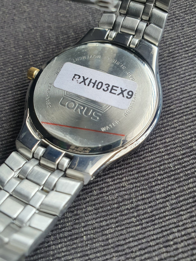 Lorus Sub Brand Of Seiko Gents Watch Two Tone White Dial Quartz Watch Main Image