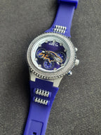 INVICTA NFL Baltimore Ravens Chronograph Quartz Crystal Purple Dial Ladies Watch