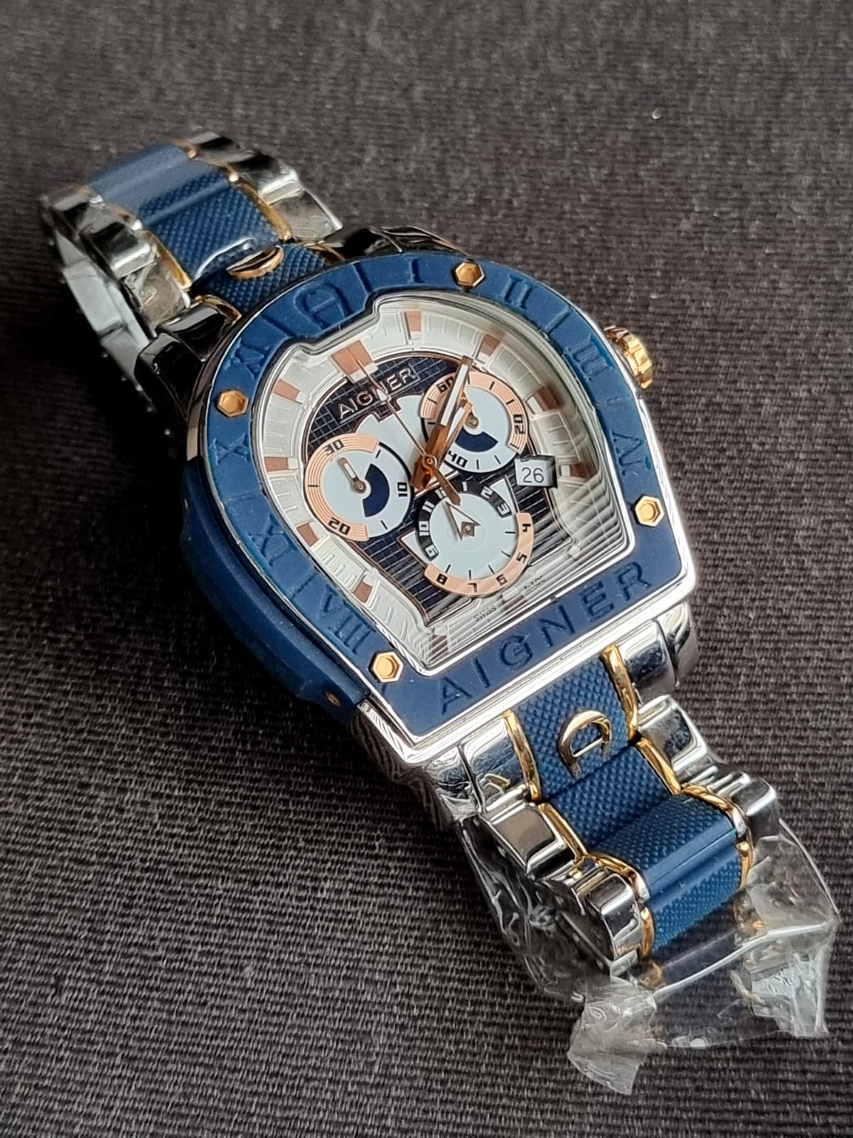 Wrist Watch Aigner Watches 2017 Aigner Palermo Blue Chronograph